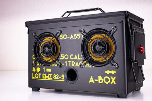 The Original Ammo Can Speaker .50 CAL A-BOXâ„¢ BLACK OPS LIMITED EDITION